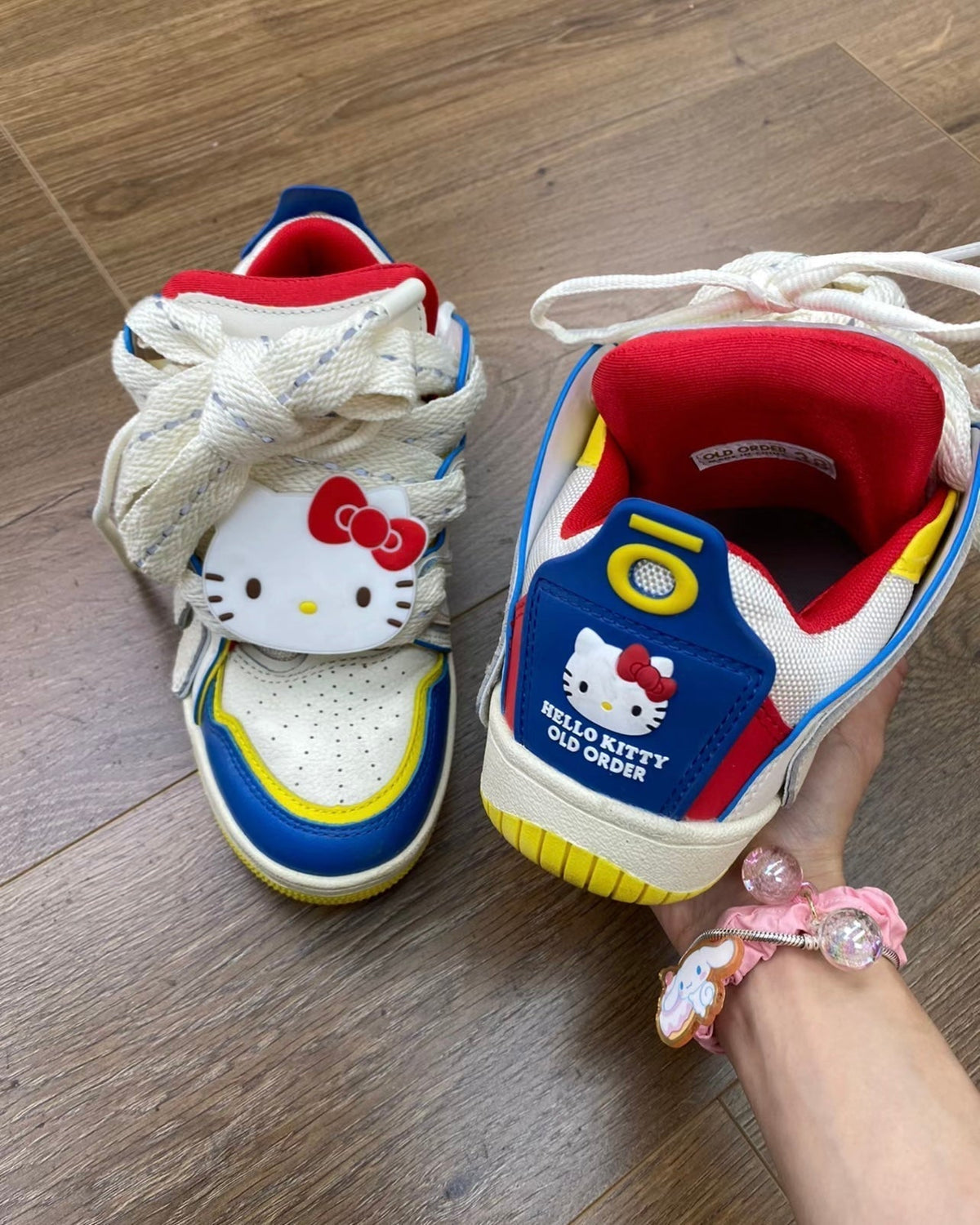 Character Sneakers with Chunky Laces
