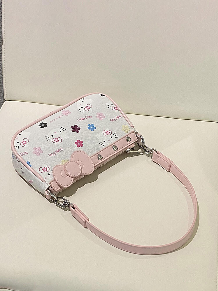 Mini Kitty Zip Handbag