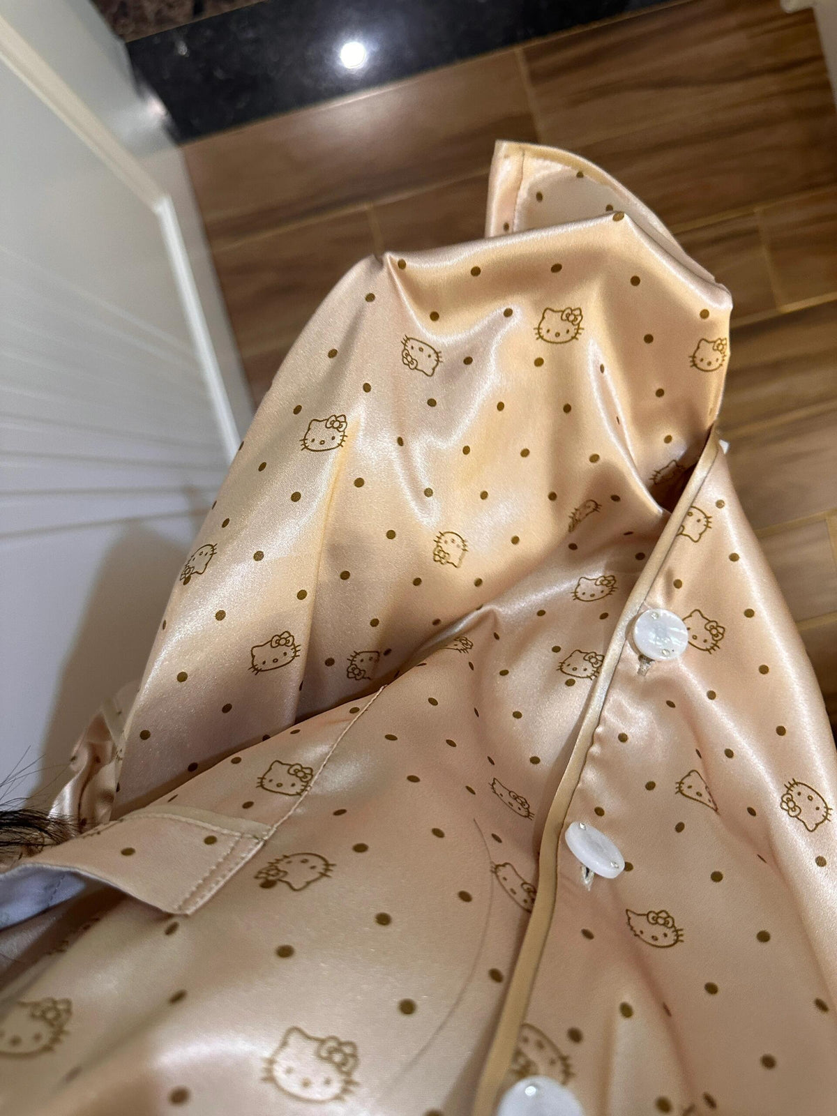 Kitty All-Over Print Pyjama Set