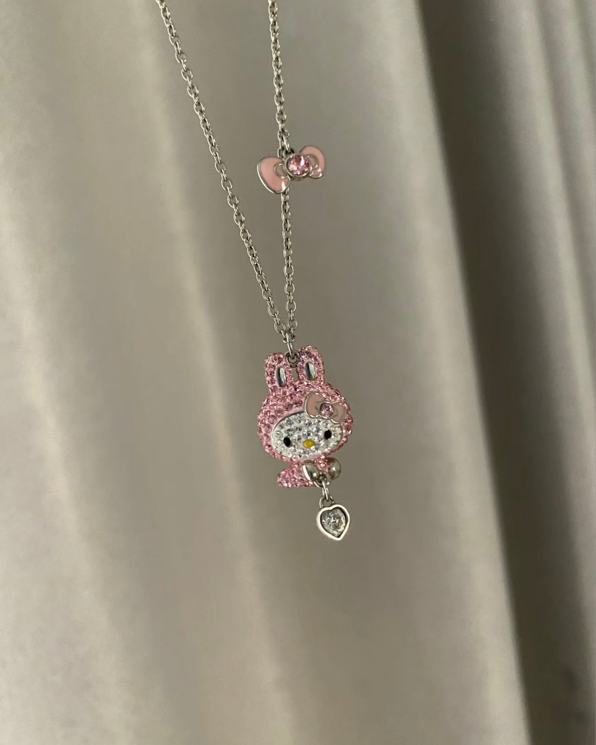 Pink Kawaii Pendant Necklace