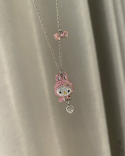 Pink Kawaii Pendant Necklace