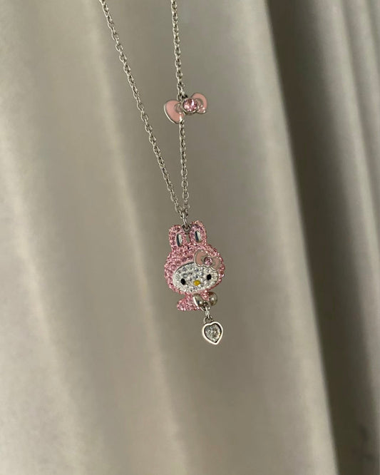 Pink Kawaii Pendant Necklace