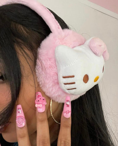 Pink Character Earmuffs