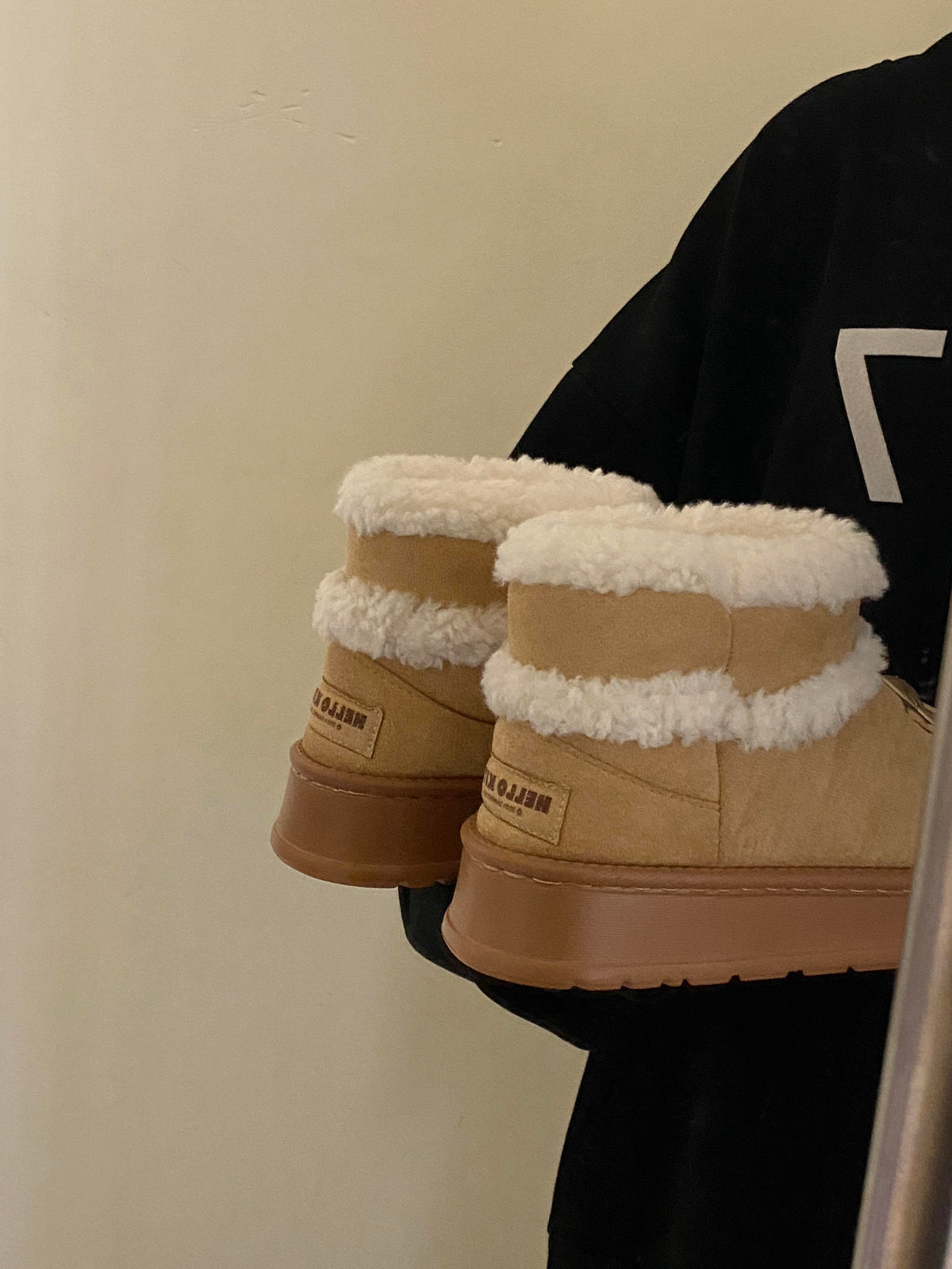Kitty Fleece Winter Boots