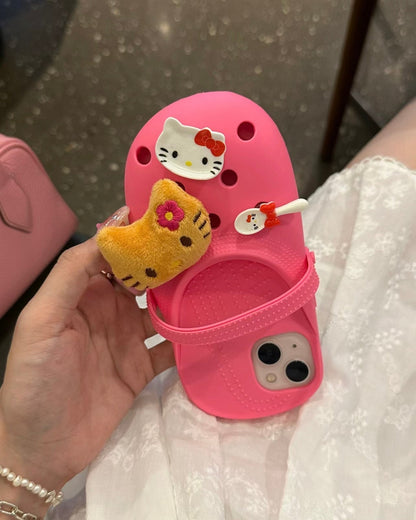Clog-Style iPhone Case with Charms