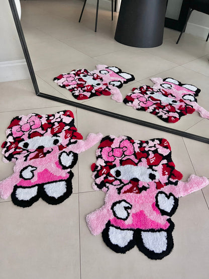 Balaclava Character Tufted Rug
