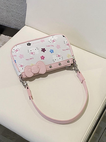 Mini Kitty Zip Handbag