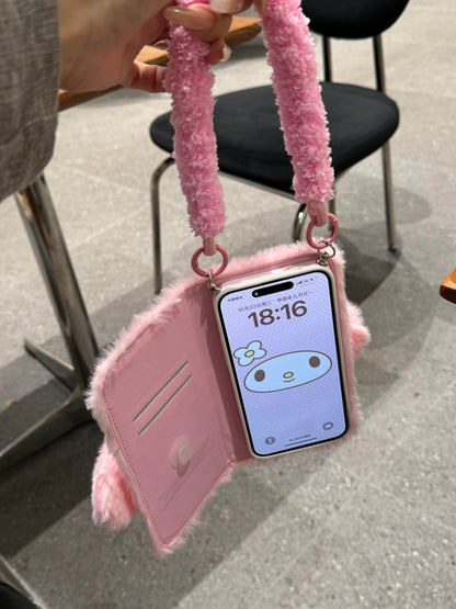 My Melody Foldable Furry iPhone Case