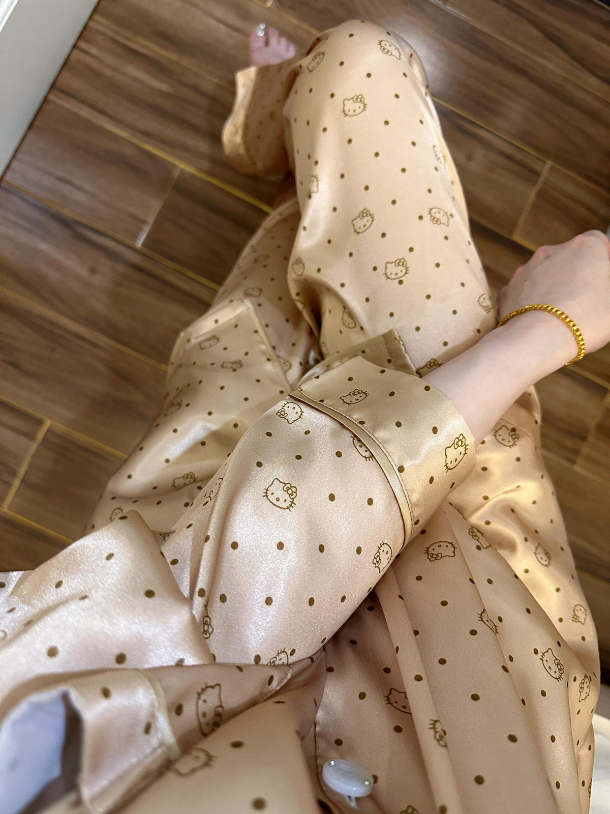 Kitty All-Over Print Pyjama Set