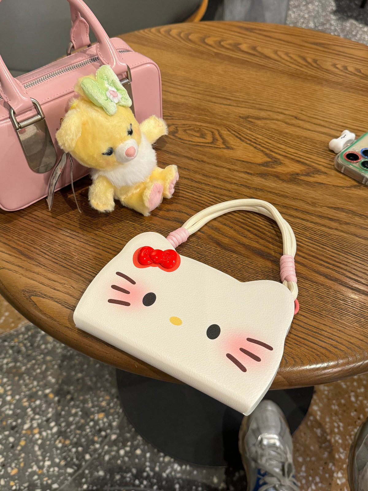 Foldable Kitty iPhone Case with Handles