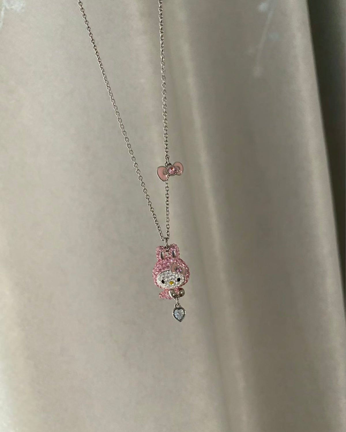 Pink Kawaii Pendant Necklace