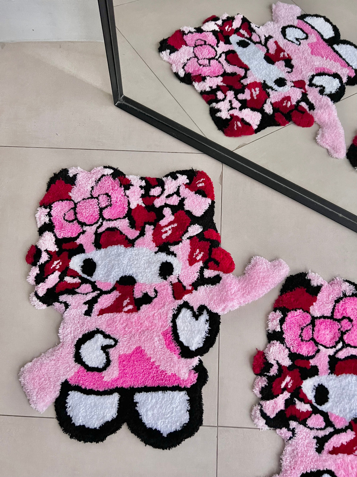 Balaclava Character Tufted Rug