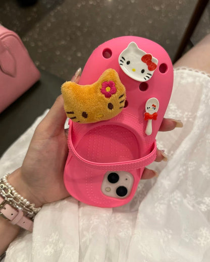 Clog-Style iPhone Case with Charms