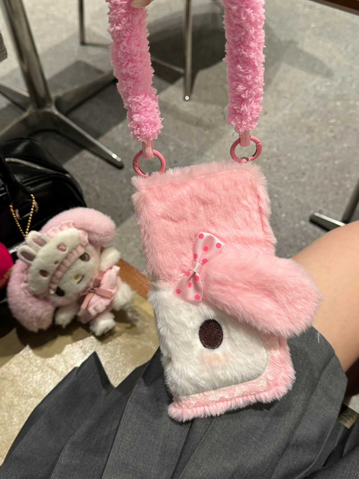 My Melody Foldable Furry iPhone Case