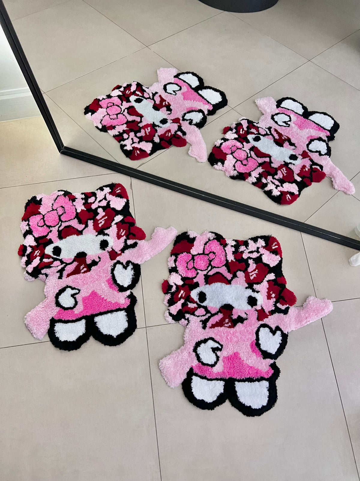 Balaclava Character Tufted Rug