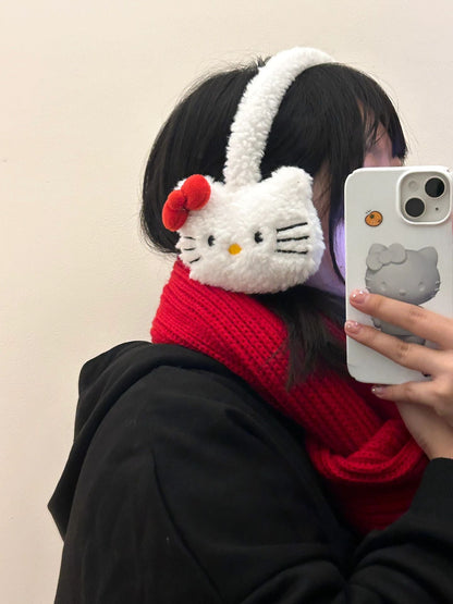 Kitty Fleece Earmuffs