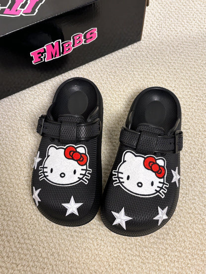Kitty Star Clogs