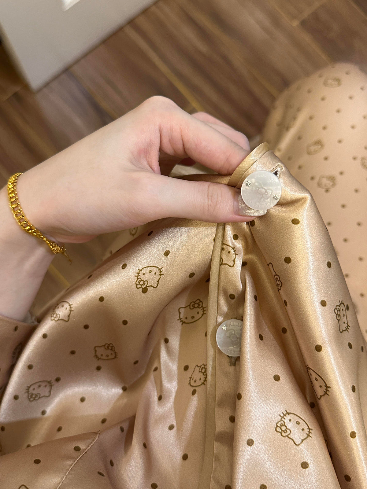 Kitty All-Over Print Pyjama Set