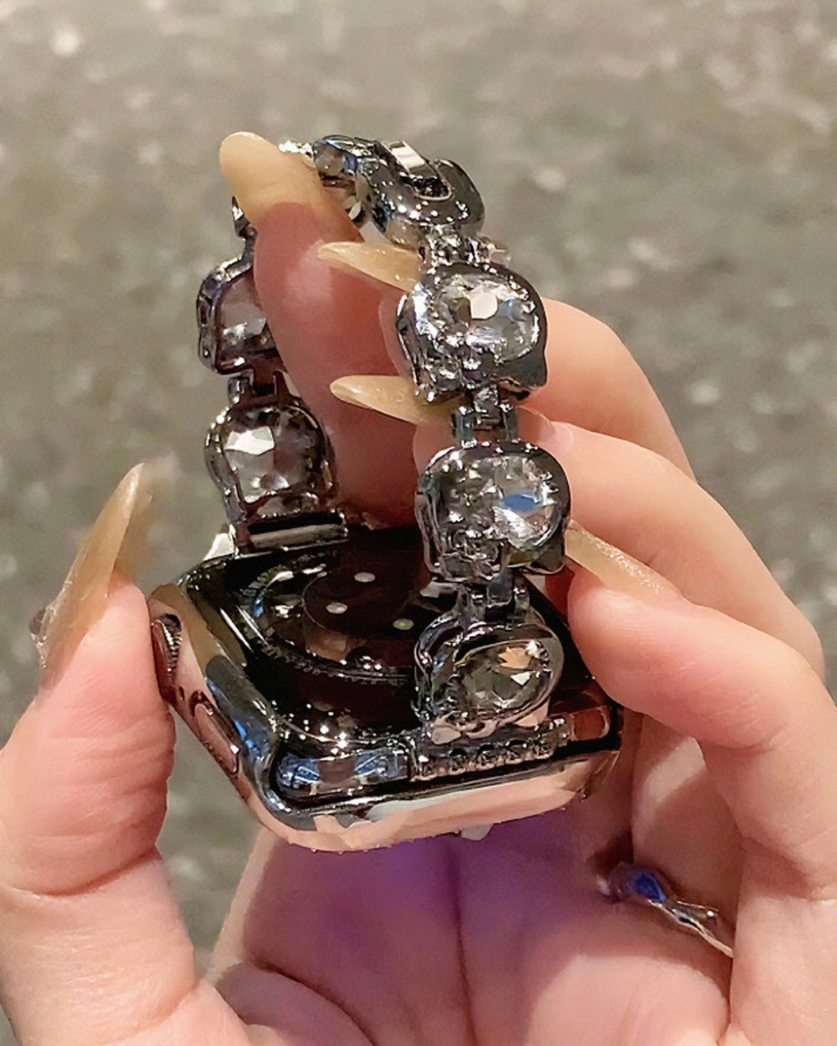 Character Sparkle Stainless Steel Apple Watch Band