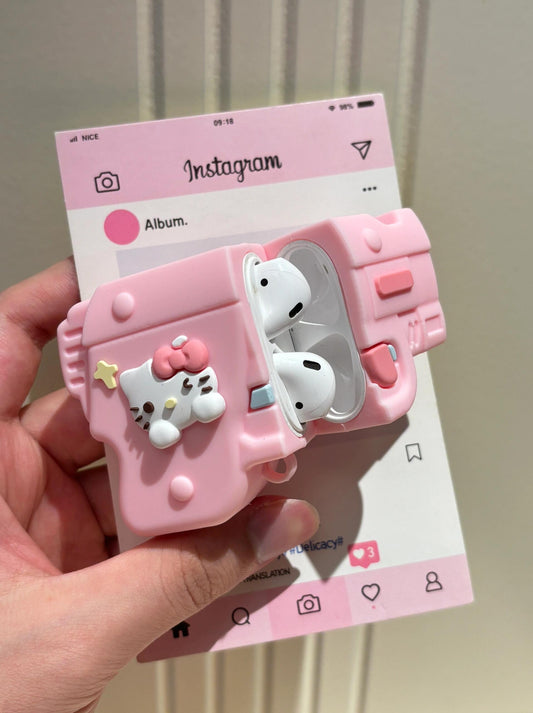 Kitty Pistol-Design AirPods Case