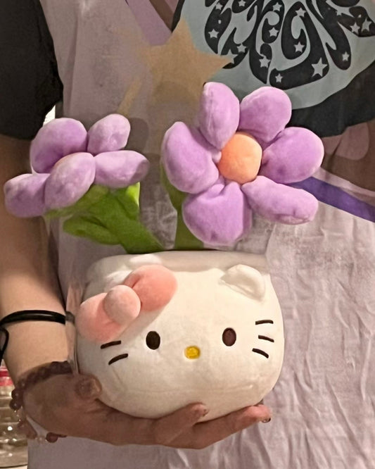 Flower Pot Character Plush