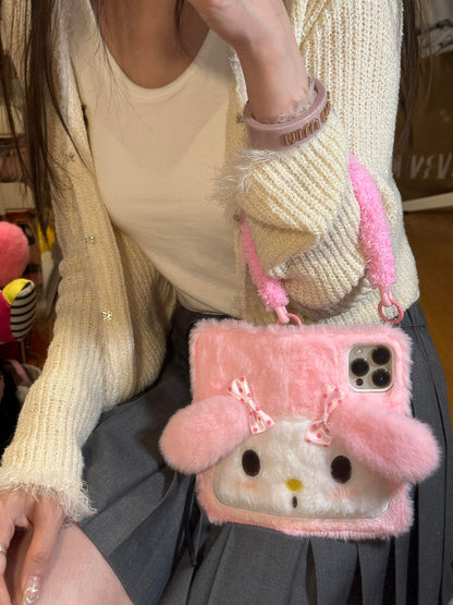 My Melody Foldable Furry iPhone Case