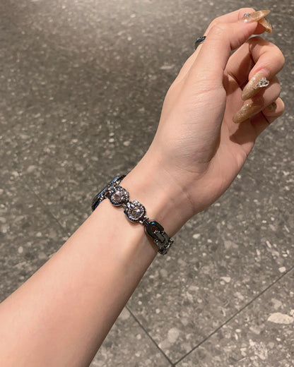Character Sparkle Stainless Steel Apple Watch Band