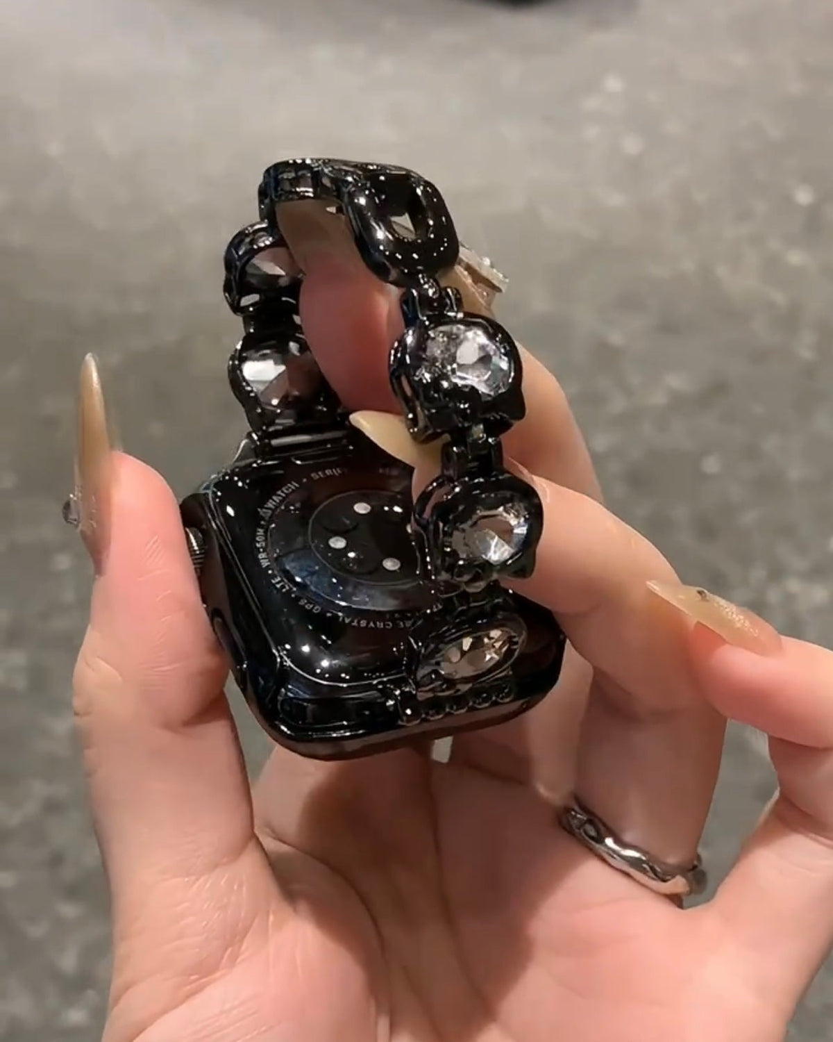 Character Sparkle Stainless Steel Apple Watch Band